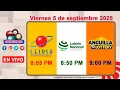 Download Lagu Lotería Nacional LEIDSA y Anguilla Lottery en Vivo 📺 | Viernes 5 de septiembre 2025/ 8:55 P.M