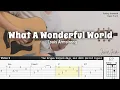 Download Lagu What A Wonderful World - Louis Armstrong | Fingerstyle Guitar | TAB + Chords + Lyrics
