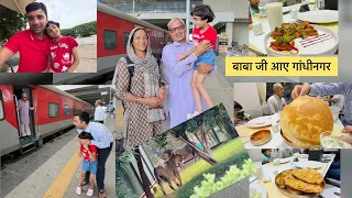 Navya ke dada didi ji gandhinagar ghumne aaye😳#unbelievablenavya #vlog #navya #vlogs #video 