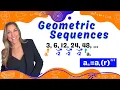 Geometric Sequences - Find the Common Ratio the nth Term Using the Explicit Formula