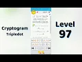 Cryptogram Tripledo Level 97 Solutions Logic Puzzle Game Mini Boss