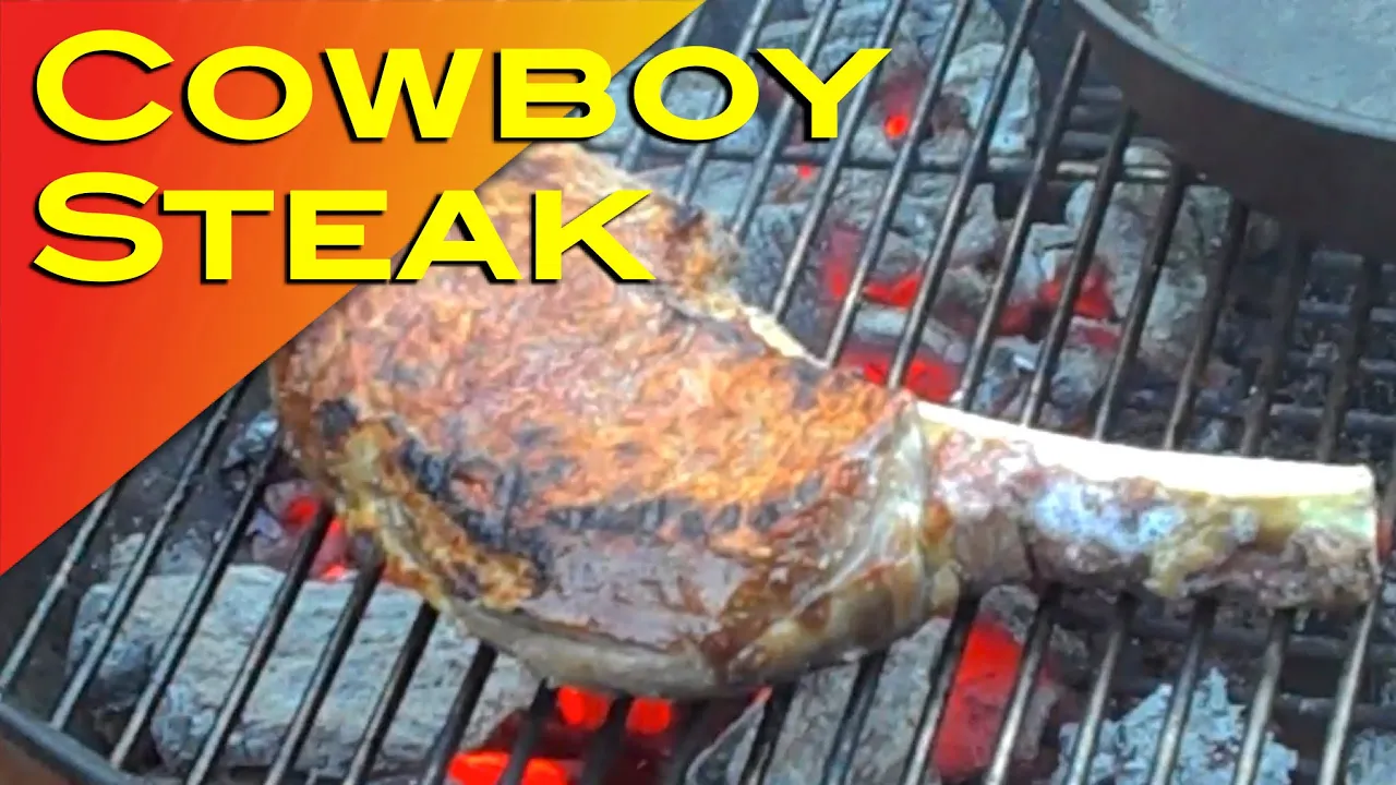 Grilled Cowboy Steak - Cooking Kosher