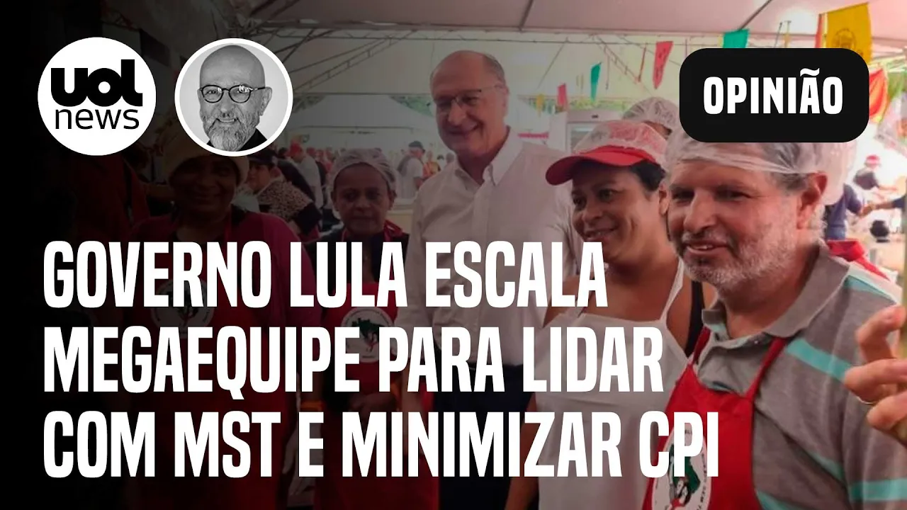 Governo Lula escala megaequipe para lidar com MST e minimizar CPI; Josias: 'Comissão nasceu torta'