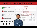 Databricks null handling Hands-on
