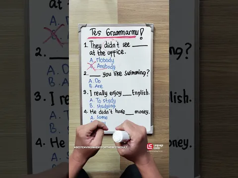 GRAMMARMU MASIH TAJAM GAK?