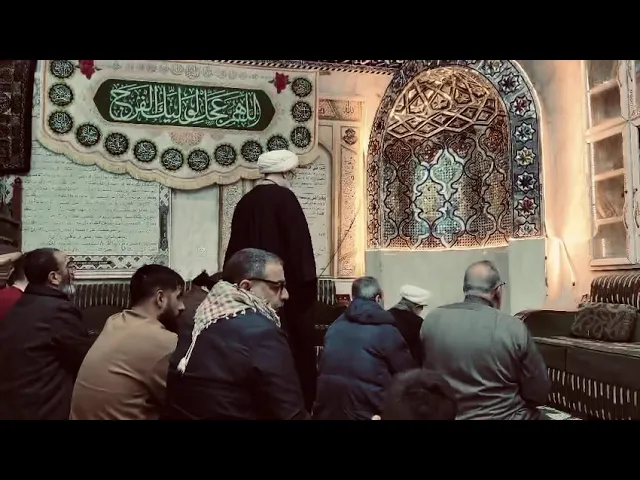 ⁣الدكتور العاملي يرفع آذان الفجر في الكاظمية