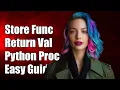 How to Store Function Return Values in Python Multiprocessing Processes