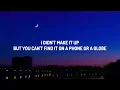 Dominic Fike - Babydoll (Lyrics)