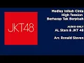 Download Lagu AL-Stars \u0026 JKT 48 - Inikah Cinta, High Tension, Berharap Tak Berpisah (AUDIO ONLY) | SCTV