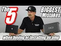 The 5 BIGGEST Mistakes When Buying and Installing a Car Stereo Amp