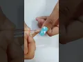 simple cloud nail art
