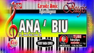 ana biu karaoke bugis nada cewek songwriter by soedir akib ishak dm