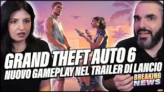 GTA 6: IL NUOVO TRAILER DI LANCIO | Reazione e analisi