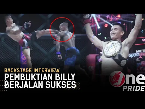 Bikin Brando Terkapar, Billy: Misi Pembuktian Kali Ini, Sukses! | Backstage Interview MMA FN 41