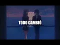 Camila - Todo Cambió (Letra)