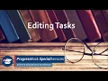 Editing Tasks in ProgressBook SpecialServices