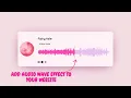 Add Wave effect to your website using WaveSurfer js