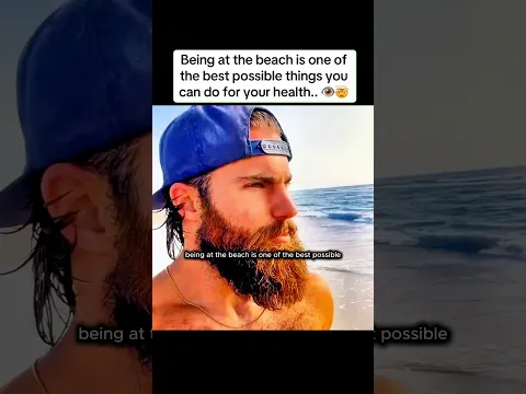 Why being at the beach is one of the best things for health.. 👁️🤯