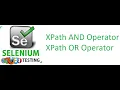 Selenium Class 17 XPath AND Operator XPath OR Operator In Selenium