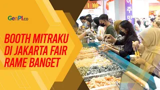 Booth Mitraku di Jakarta Fair Diserbu Pengunjung