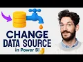 How to CHANGE DATA SOURCE in Power BI Step by Step