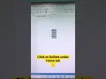 How to create a Bullet list in word