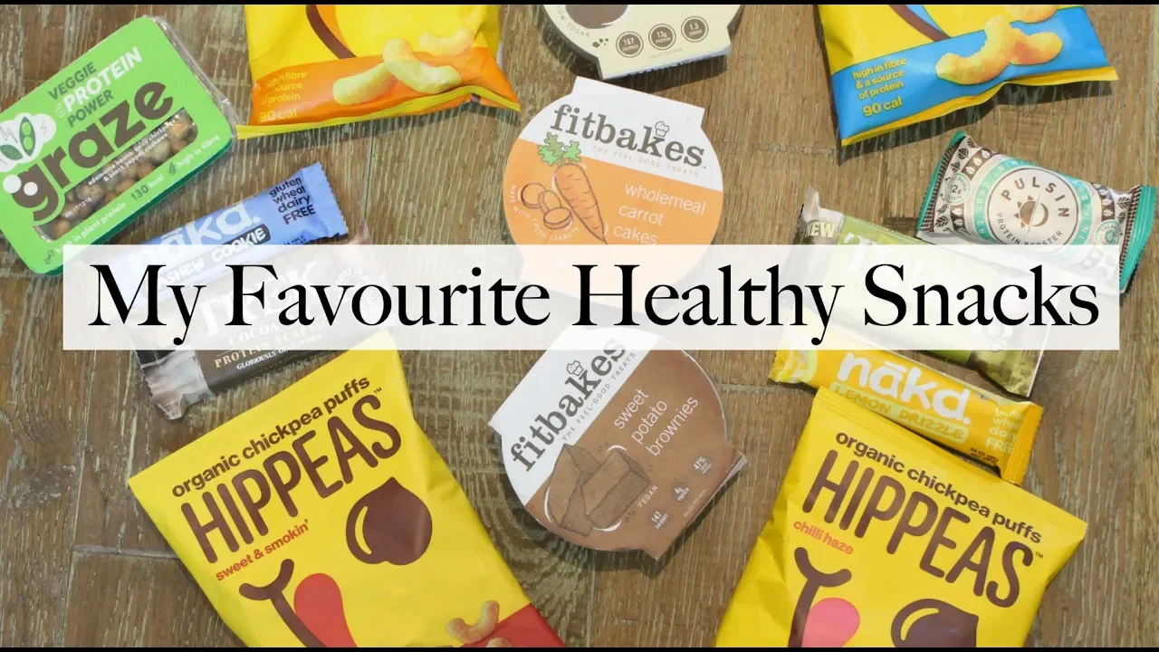 My Current Favourite Healthy Snacks!