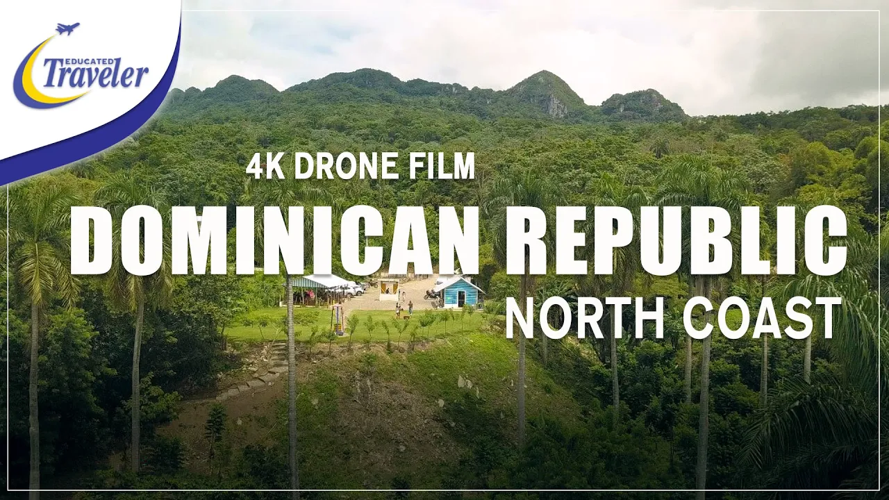 4K Drone Film of the Dominican Republic North Coast | Scenic Relaxation | Calming Music
