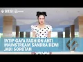 Dibilang Mirip Minnie Mouse, Intip Gaya Fashion Anti Mainstream Sandra Dewi Jadi Sorotan
