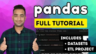 Complete Pandas Tutorial - Learn Pandas from Basics to Advanced