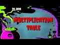multiplication table simplest method in Java bluej