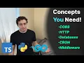 Five Concepts Every Backend Developer Needs to Know