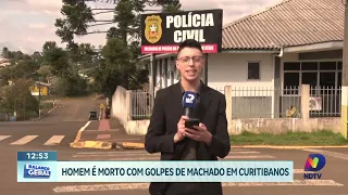 Homem é morto a machadadas em Curitibanos; suspeito confessa
