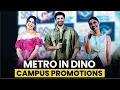 Download Lagu Aditya \u0026 Sara Promote Metro In Dino at Lala Lajpat Rai College | Sara Ali Khan | Aditya Roy Kapur