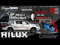 HILUX Toyota Mud Splash Decals Sticker Cut-Out TRD Racing Development