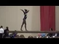 Adria Biles Simone s Sister on Balance Beam