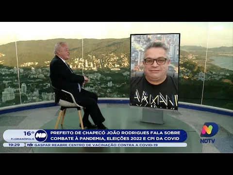 Entrevista: Prefeito de Chapecó fala sobre combate à pandemia, eleições 2022 e CPI da Covid