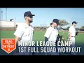 Tigers Minor League Camp First Full Squad Workout