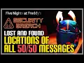 FNAF Security Breach All Collectible Messages Lost and Found Achievement