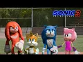 Sonic Asks Amy Rose to Join His Team Sonamy Moments Sonic The Hedgehog Movie