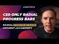 CSS-Only Radial Progress Bars Using Conic Gradients