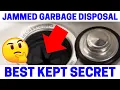 NEVER Fix A Jammed Garbage Disposal Until Watching This Quick Easy