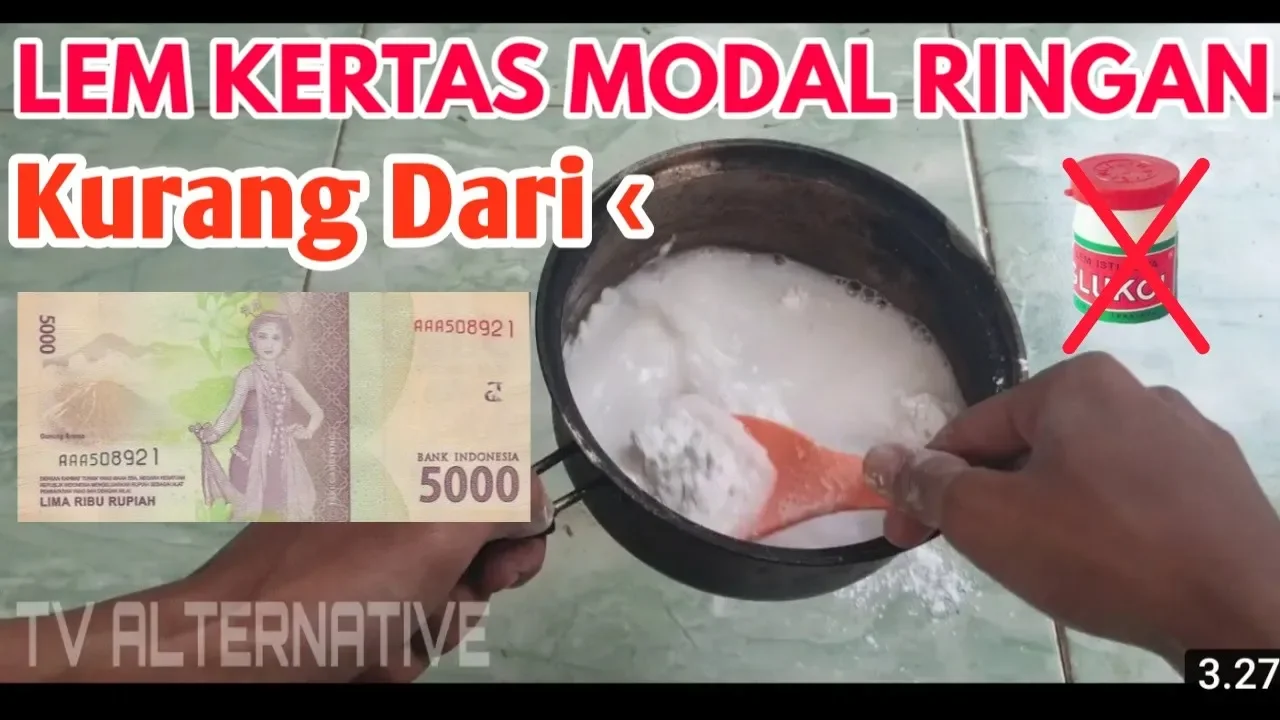 Cara membuat slime Tanpa Slime Aktivator Pakai Lem Erokol dan Minyak Kayu Putih