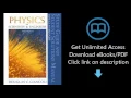 Download Physics for Scientists and Engineers Study Guide and Student Solutions Manual PDF