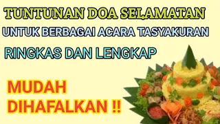 ringkas dan lengkap panduan doa selamatan paling lengkap disertai teks arab latin dan arti