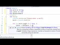 MID String Manipulation VB NET 2019