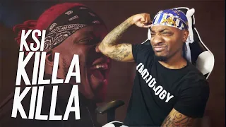 ksi killa killa thrilla thrilla feat aiyana lee reaction official video 