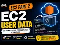EC2 User Data Explained Automate EC2 Setup at Launch AWS EC2 Part 2