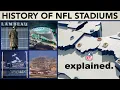 Evolution of Every NFL Teamโs EVERY Stadium | NFL Explained