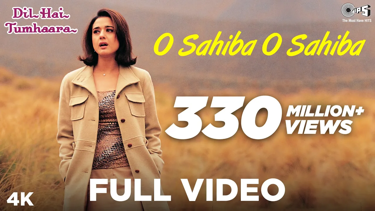 O Sahiba O Sahiba Full Video - Dil Hai Tumhaara | Preity Zinta & Arjun Rampal | Sonu Nigam